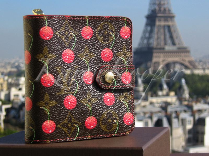 Louis Vuitton Cerises Compact Zipped Wallet
