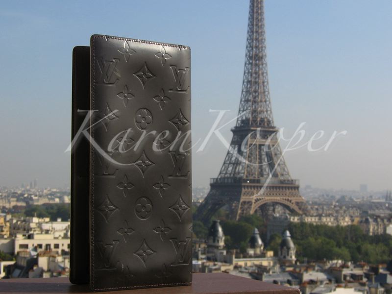 Louis Vuitton Monogram Glace Long Wallet