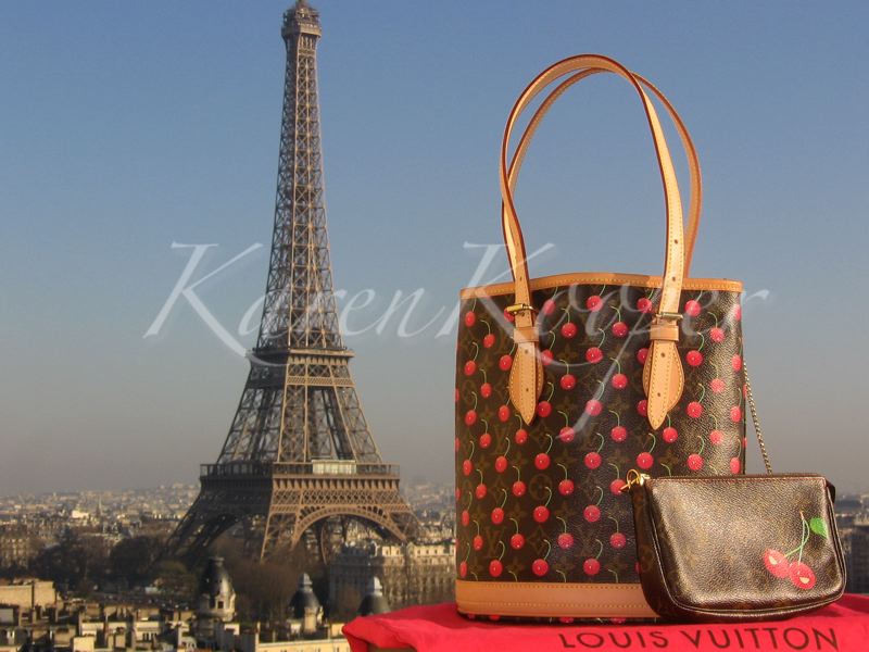 Louis Vuitton Monogram Cerises Bucket and Zip-Top Pouch