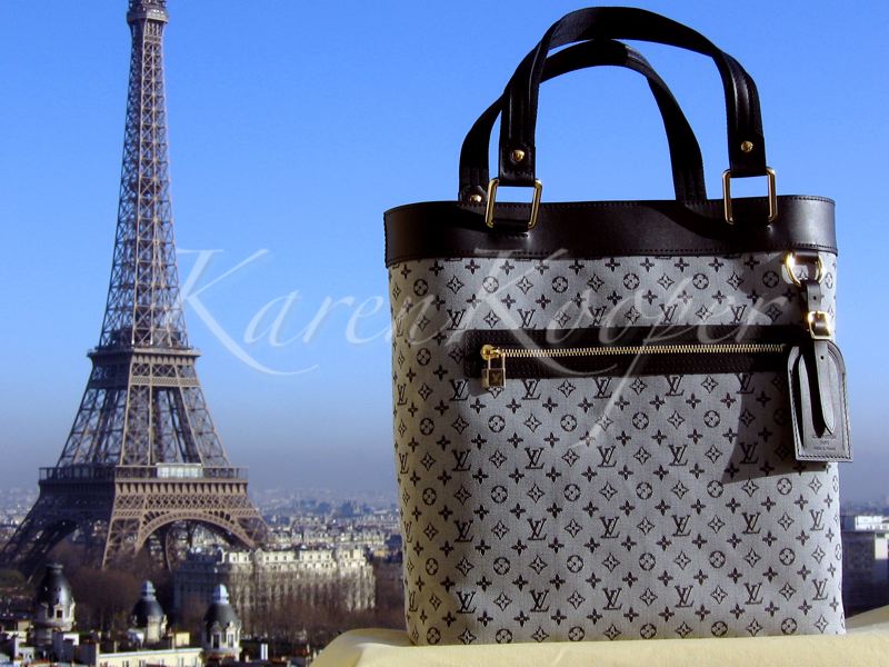 Louis Vuitton Monogram Mini Lucille GM Blue