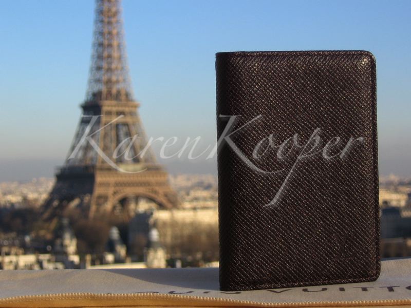 Louis Vuitton Taiga Pocket Organizer Bordeaux