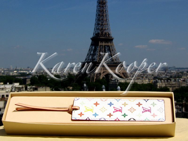 Louis Vuitton Multicolore Bookmark White
