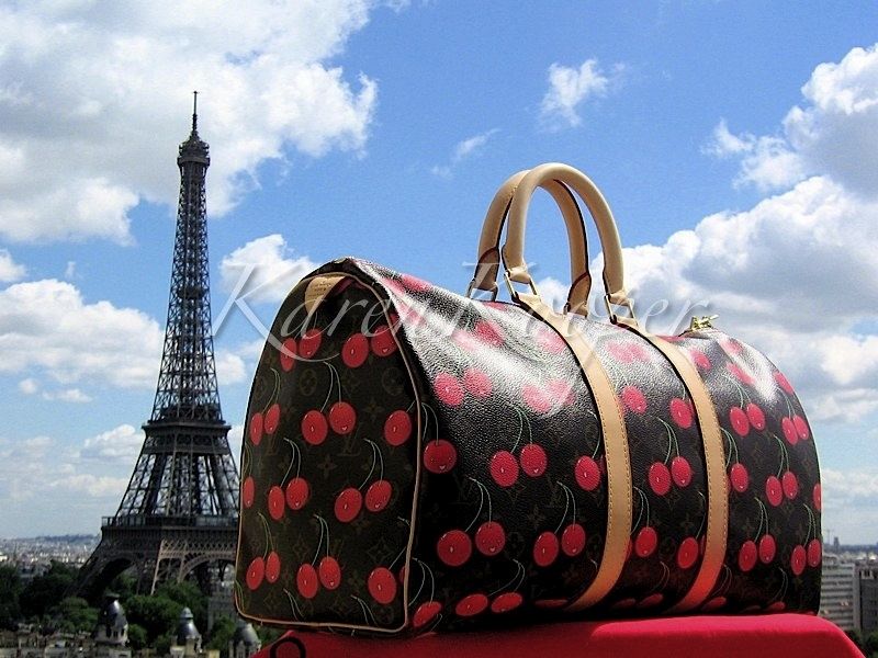 Louis Vuitton Keepall 50 Cerises Murakami