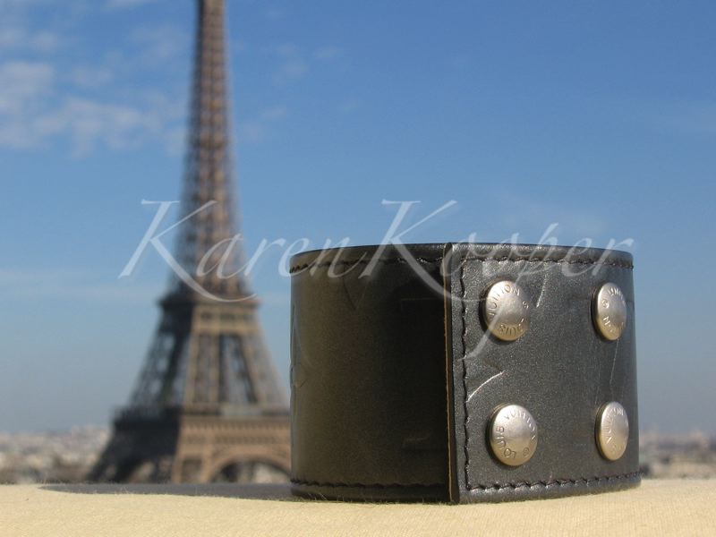 Louis Vuitton Monogram Mat Black Bracelet Preview 2002