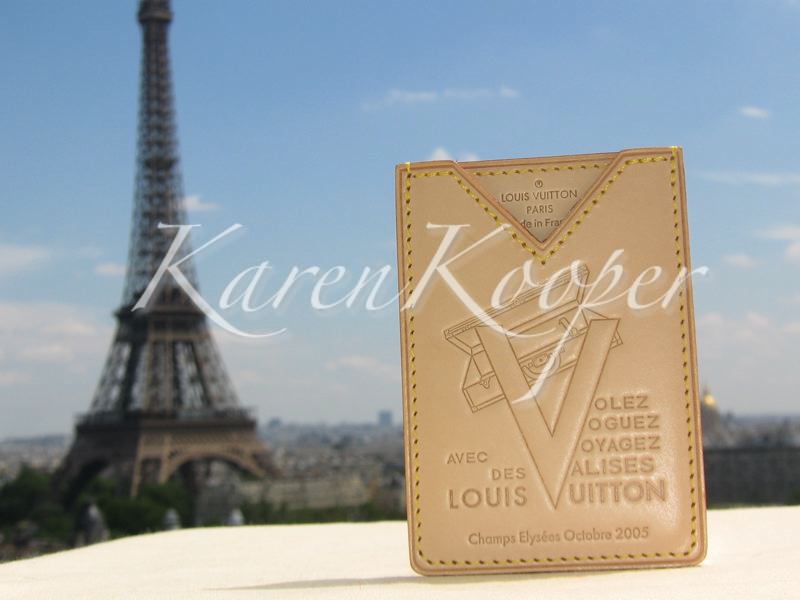 Louis Vuitton VIP Card Holder Champs Elysees Opening
