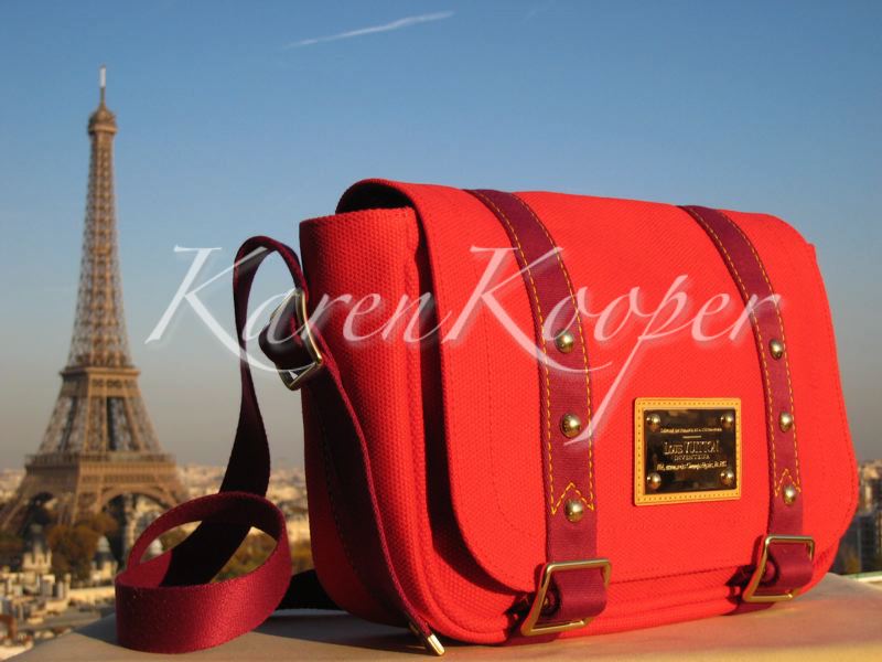 Louis Vuitton Antigua Besace PM Red