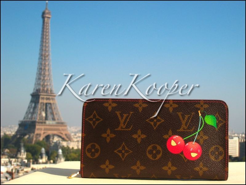 Louis Vuitton Monogram Cerises Long Wallet