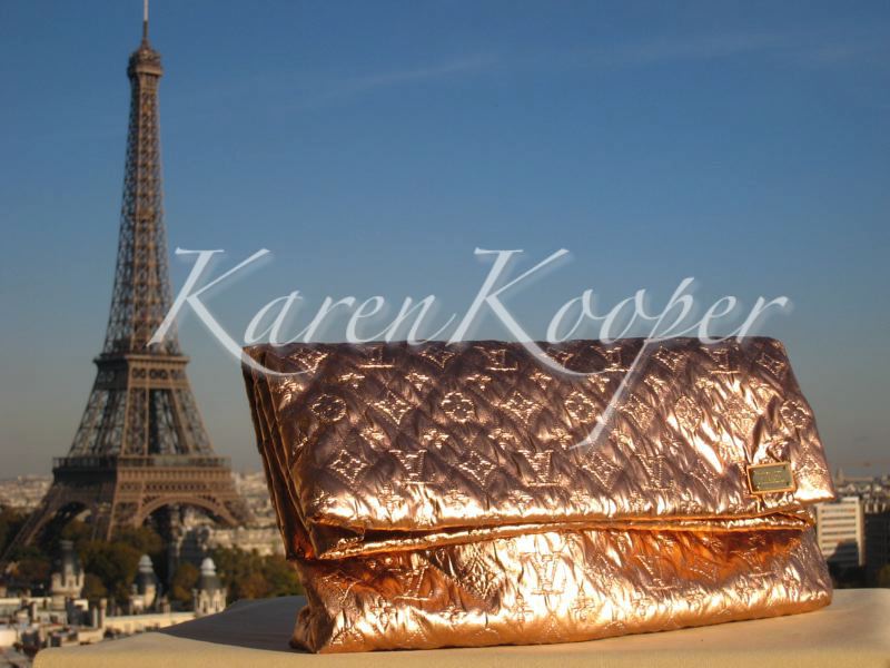 Louis Vuitton Monogram Limelight Clutch Copper