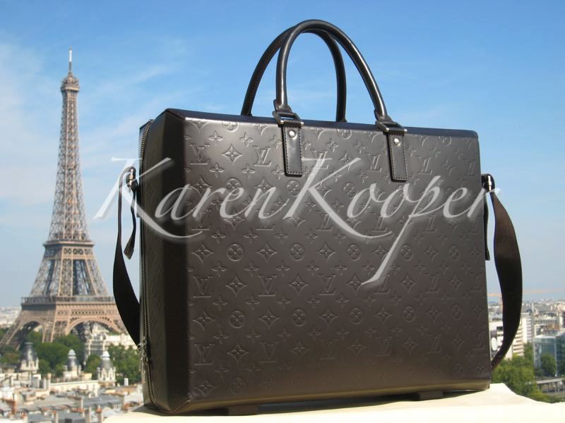 Louis Vuitton Monogram Glace Ricky Briefcase