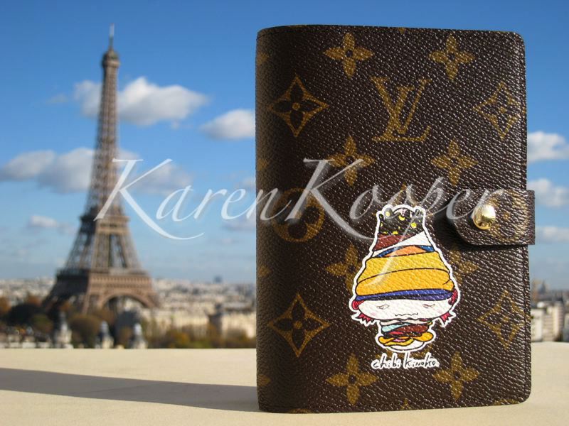 Louis Vuitton Murakami @ Moca Monogram Canvas Chibi Kinoko Agenda