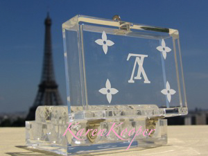 Louis Vuitton Plexiglass Dice Case