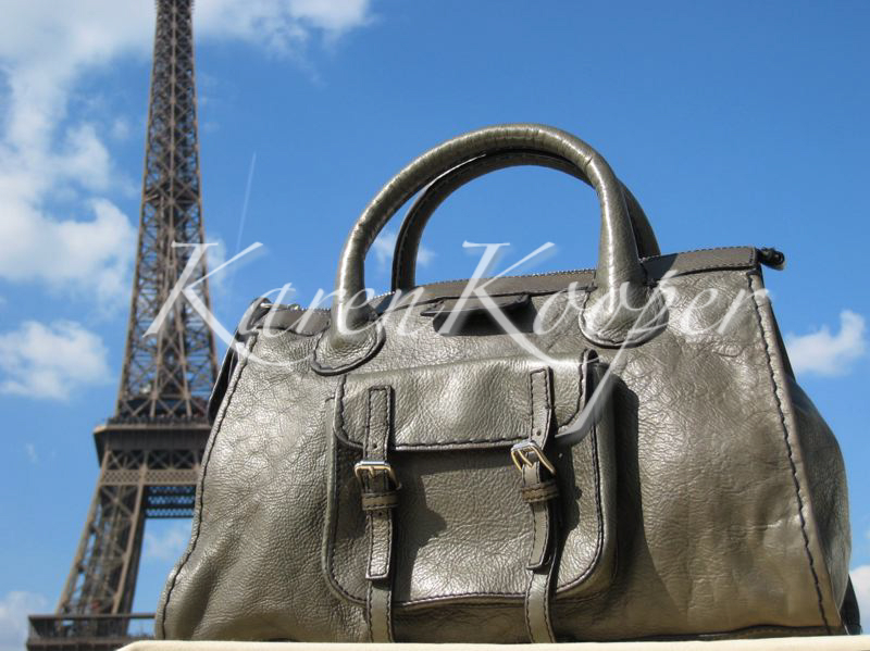 Chloe Edith Slate Bag