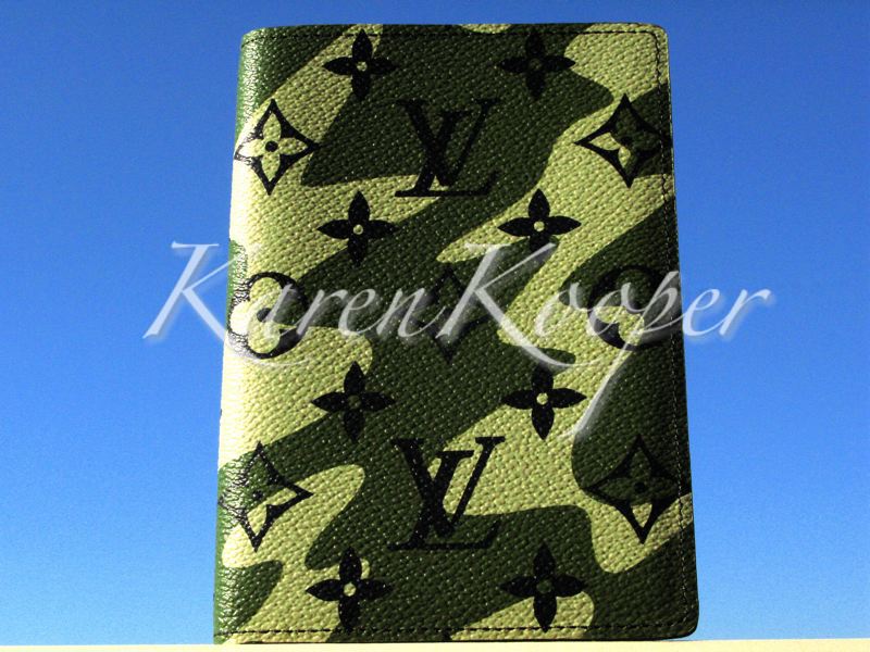 Louis Vuitton Monogramouflage Passport Cover