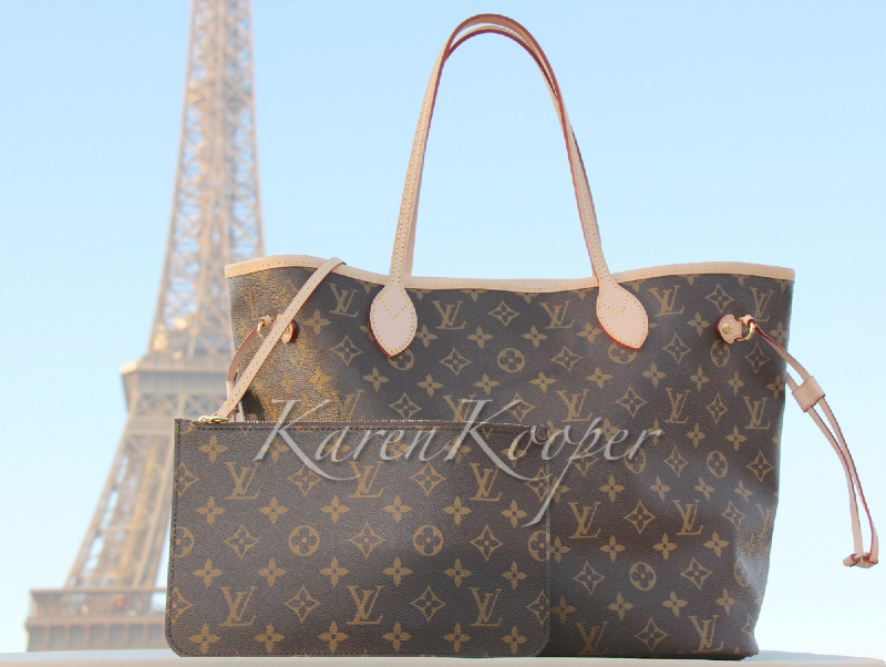 Louis Vuitton Neo Neverfull MM Monogram Beige bag