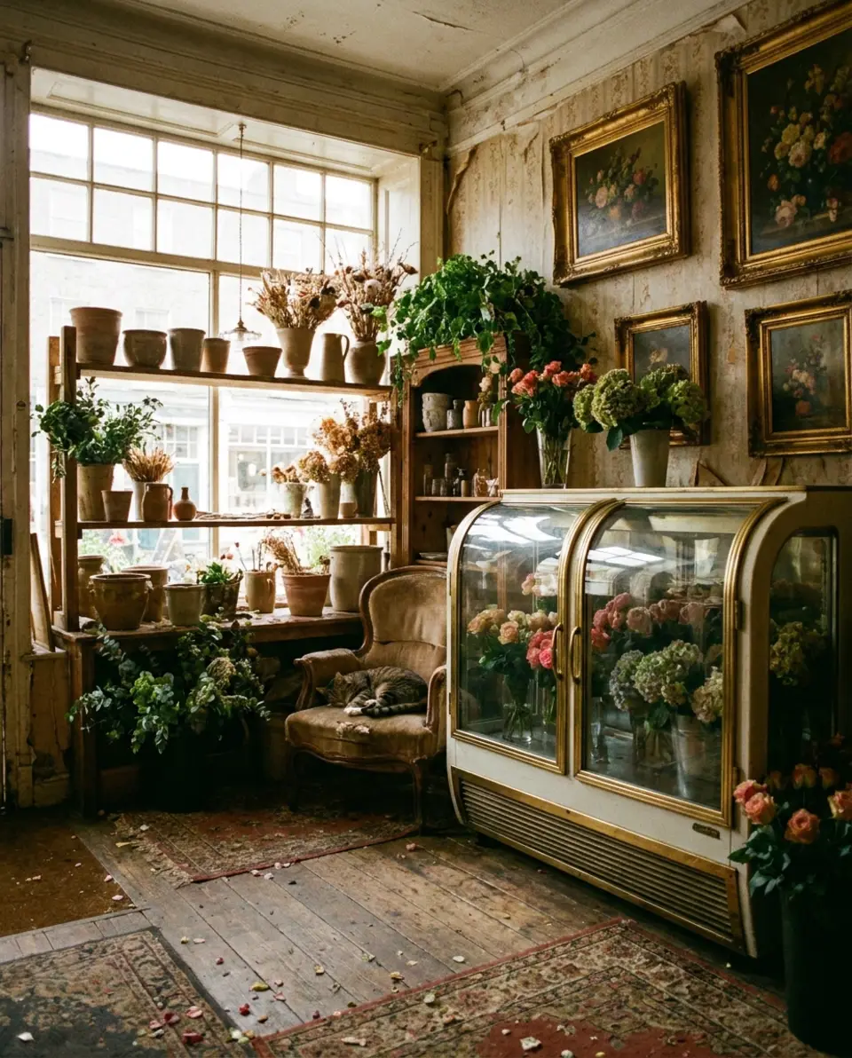 Editorial illustration of serving brooklyn since 1853 — James Weir Floral Co, Brooklyn Heights, Brooklyn